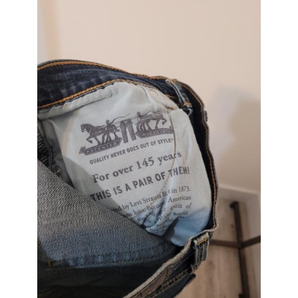 511 Levi's Slim Straight Fit Blue Jeans 29x32 - Picture 5 of 7